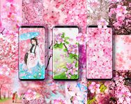 Tangkapan layar apk Bunga Sakura hidup wallpaper 14