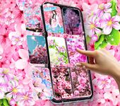 Tangkapan layar apk Bunga Sakura hidup wallpaper 6