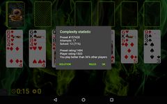 Spider Solitaire (Web rules) capture d'écran apk 10