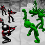 simulateur de la bataille: zombies stickman