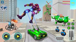 Screenshot 5 di Futuristic Rhino Robot Car Transformation Game apk