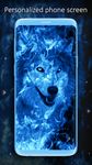 Картинка 4 Синий Волк Живые Обои