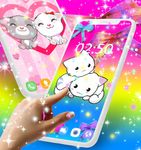 Cute kitty live wallpaper screenshot apk 5