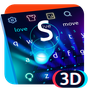 3D Neon Hologram Keyboard apk icon