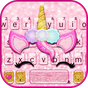 Icône de Thème de clavier Glisten Unicorn Pinky