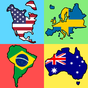 Flagi wszystkich kontynentów na świecie - Quiz