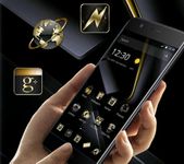 Thème d'affaires noir d'or pour Huawei P20 image 6