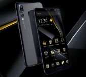 Huawei P20用ゴールドブラックビジネステーマ の画像5