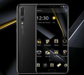 Gold Black Business Theme For Huawei P20 imgesi 4