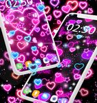 Neon hearts live wallpaper zrzut z ekranu apk 13