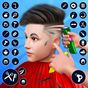 Ícone do Barbearia cabeleireiro cabelo louco cortar jogo 3D