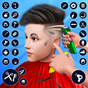 Ikon Barber shop rambut rambut gila game pemotongan 3D