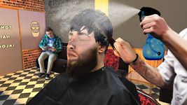 Captura de tela do apk Barbearia cabeleireiro cabelo louco cortar jogo 3D 3