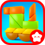 Shapes Builder (+4) - A different tangram for kids apk icon