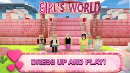 Girls Theme Park Craft: Parc d'attractions 3D capture d'écran apk 3