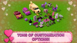 Girls Theme Park Craft: Parc d'attractions 3D capture d'écran apk 1