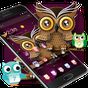 Two-dimensional Abstract Owl Theme APK icon