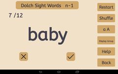 my reading words capture d'écran apk 2