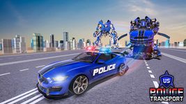 NS Politie Transformeren Robot Politie Vlak Vervoe screenshot APK 10