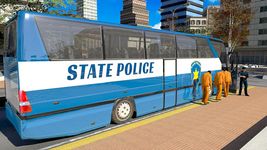 US Prison Transport: Police Bus Driving image 