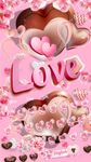 Chocolate Love Keyboard Theme image 2