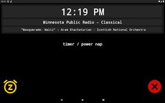 Radio Alarm Clock (free of charge and ad-free) capture d'écran apk 1