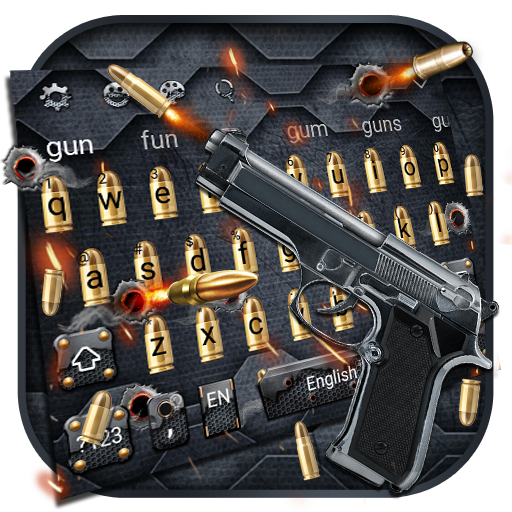 gun-and-bullet-keyboard-theme-apk-free-download-for-android