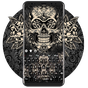 Black Rose Skull Keyboard apk icon