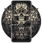 Schwarze Rose Skull Tastatur APK Icon