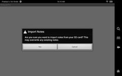 Скриншот 2 APK-версии Ultimate Notepad
