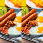 차이점찾기게임 - 맛있는 식품 사진들300 레벨 HD 아이콘