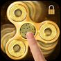 Εικονίδιο του Golden fidget spinner&fingerprint locker for prank apk