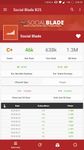 Captură de ecran Social Blade Statistics apk 