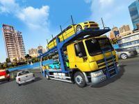 Captura de tela do apk Car Transporter Cargo Truck Driving Game 2018 4