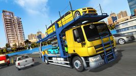 Captura de tela do apk Car Transporter Cargo Truck Driving Game 2018 1