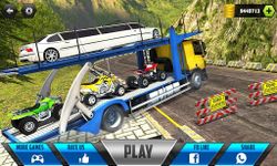 Captura de tela do apk Car Transporter Cargo Truck Driving Game 2018 13