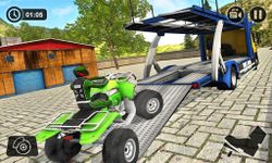 Captura de tela do apk Car Transporter Cargo Truck Driving Game 2018 12