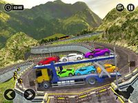 Captura de tela do apk Car Transporter Cargo Truck Driving Game 2018 8