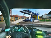 Captura de tela do apk Car Transporter Cargo Truck Driving Game 2018 3