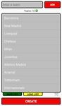 League Table Creator Screenshot APK 