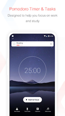 focus pomodoro app