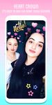 Captură de ecran Heart Crown Face Camera apk 6