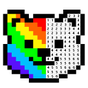 Ikon Pixelz - Color by Number Pixel Art Coloring Book