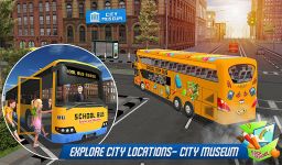 스쿨 버스 운전 시뮬레이터 2018 : City Fun Drive의 스크린샷 apk 5