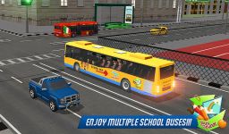 Simulateur de conduite d'autobus scolaire 2018 capture d'écran apk 7