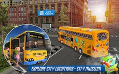 スクールバスドライバーシミュレーター2018：City Fun Drive のスクリーンショットapk 3