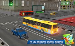 스쿨 버스 운전 시뮬레이터 2018 : City Fun Drive의 스크린샷 apk 