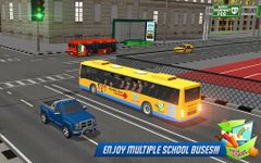 스쿨 버스 운전 시뮬레이터 2018 : City Fun Drive의 스크린샷 apk 11