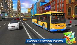 School Bus Driver Simulator 2018: City Fun Drive screenshot APK 10