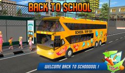 Screenshot 8 di School Bus Driver Simulator 2018: City Fun Drive apk